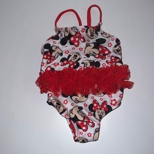Minnie Mouse bathing suit